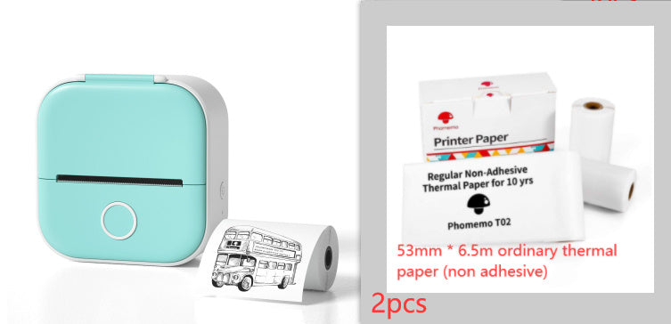 Portable Mini Thermal Label Printer Bluetooth-compatible Mini Label Printer Price Tag