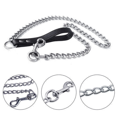 1PCS 1.2m Metal Chain Dog