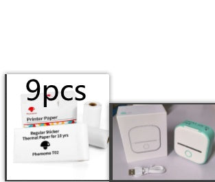 Portable Mini Thermal Label Printer Bluetooth-compatible Mini Label Printer Price Tag