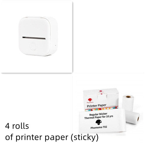 Portable Mini Thermal Label Printer Bluetooth-compatible Mini Label Printer Price Tag