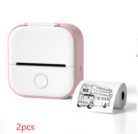 Portable Mini Thermal Label Printer Bluetooth-compatible Mini Label Printer Price Tag