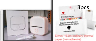 Portable Mini Thermal Label Printer  Bluetooth-compatible Mini Label Printer Price Tag