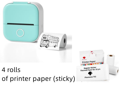 Portable Mini Thermal Label Printer  Bluetooth-compatible Mini Label Printer Price Tag