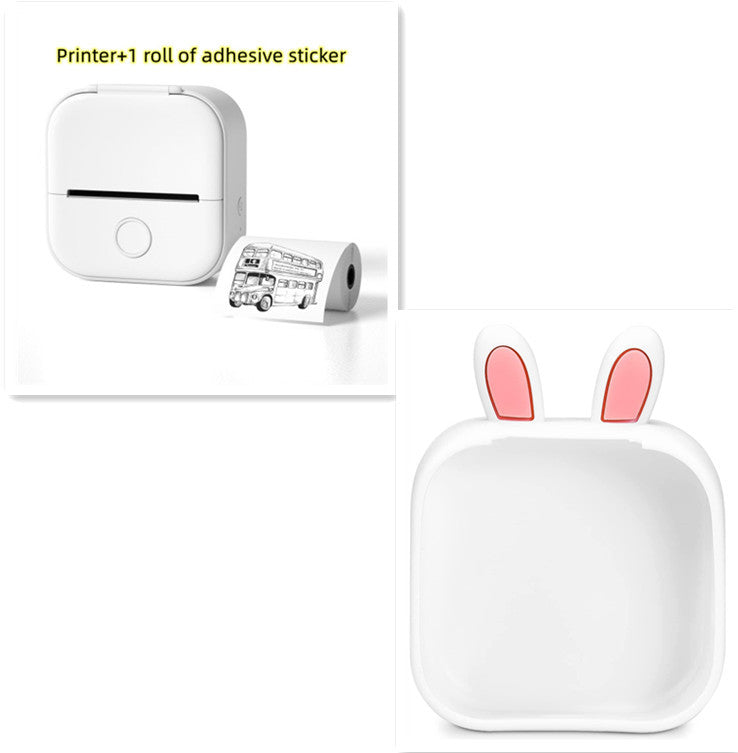 Portable Mini Thermal Label Printer  Bluetooth-compatible Mini Label Printer Price Tag