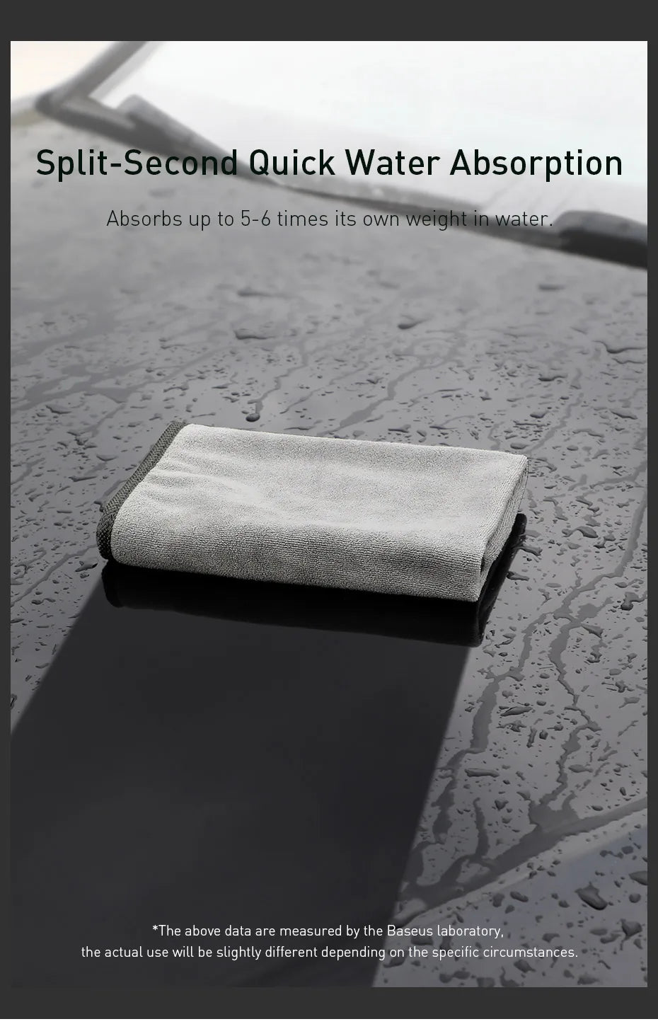 Microfiber car drying towel