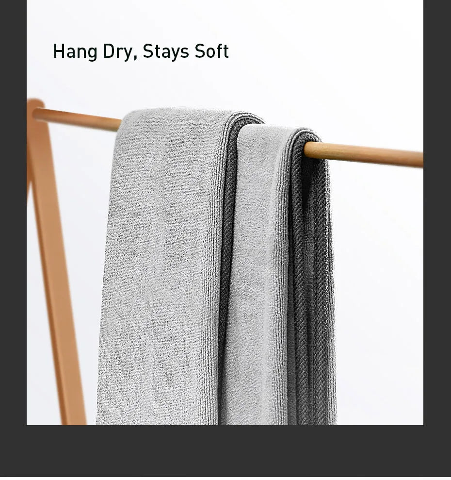 Microfiber car drying towel