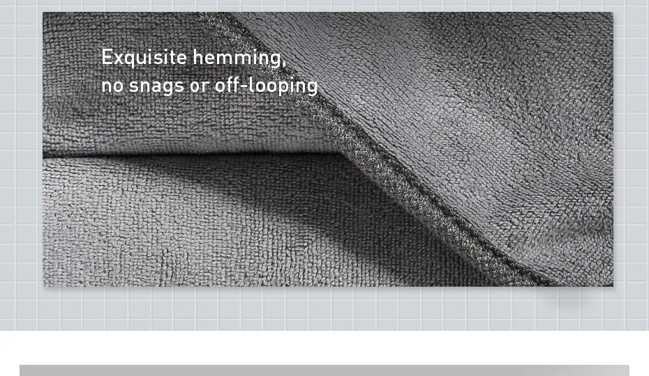 Microfiber car drying towel
