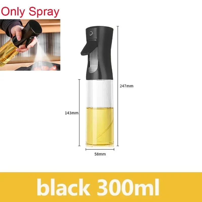 2 in 1 oil spray glass bottle
