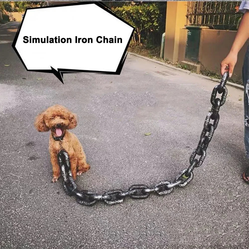 Funny Huge Dog chain Leash