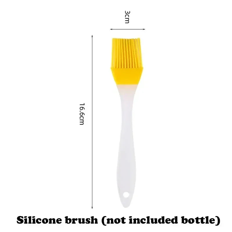2 in 1 oil spray glass bottle