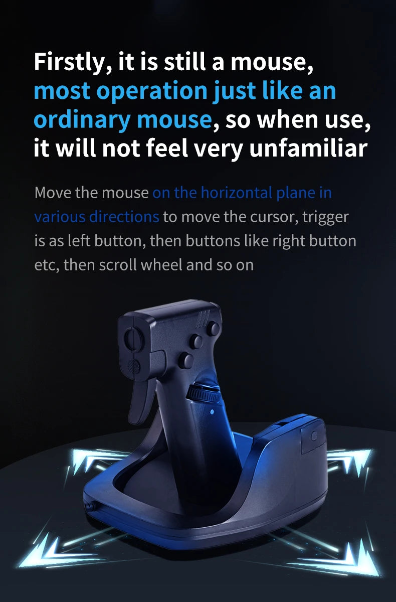 Gun Style Gaming Mouse