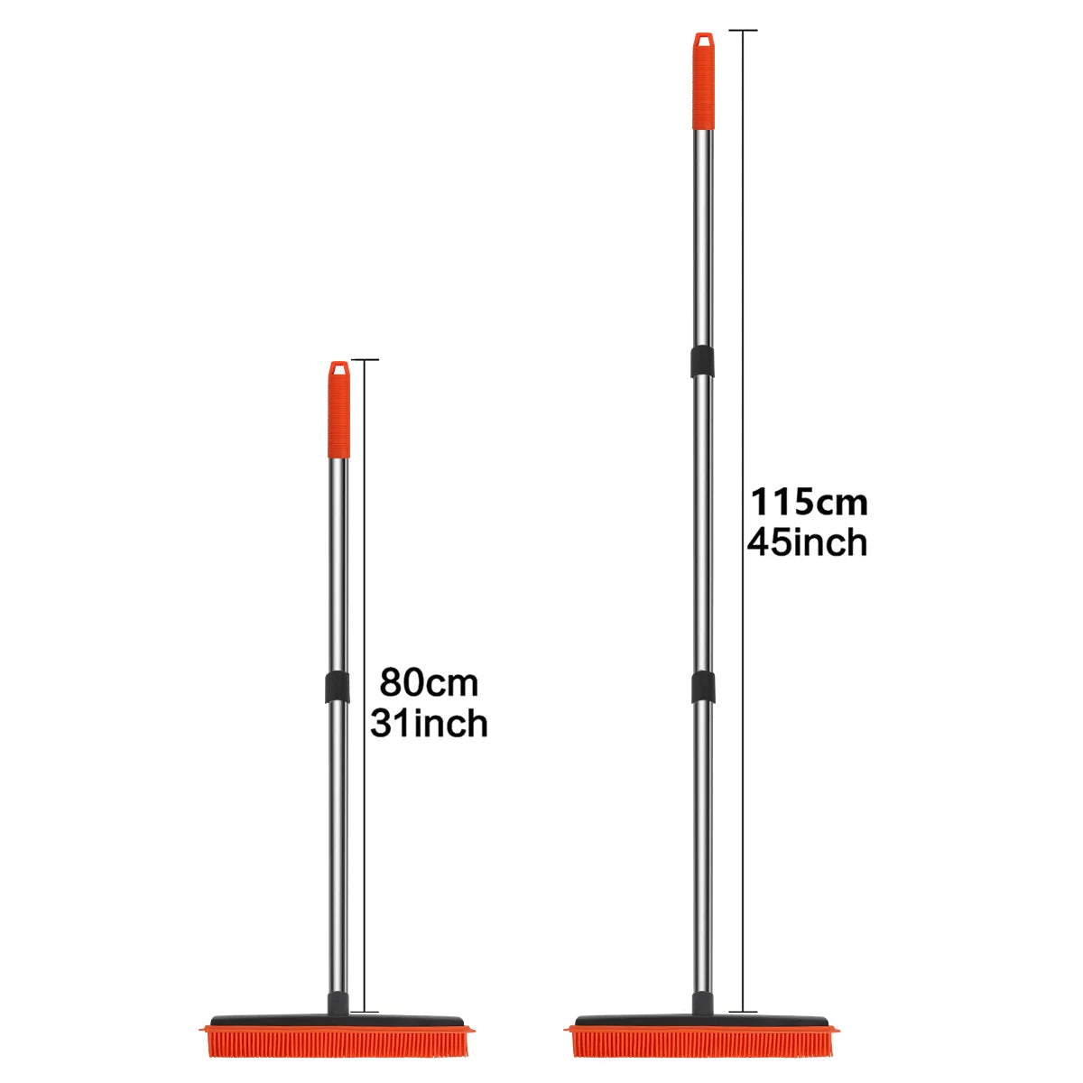 silicon hair removing broom for carpets