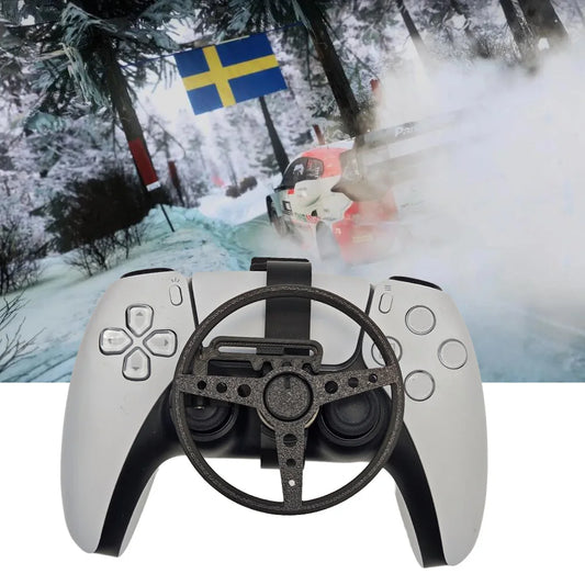 Mini Steering Wheel for  game controller for ps5 and ps5 slim