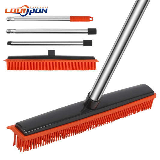 silicon hair removing broom for carpets