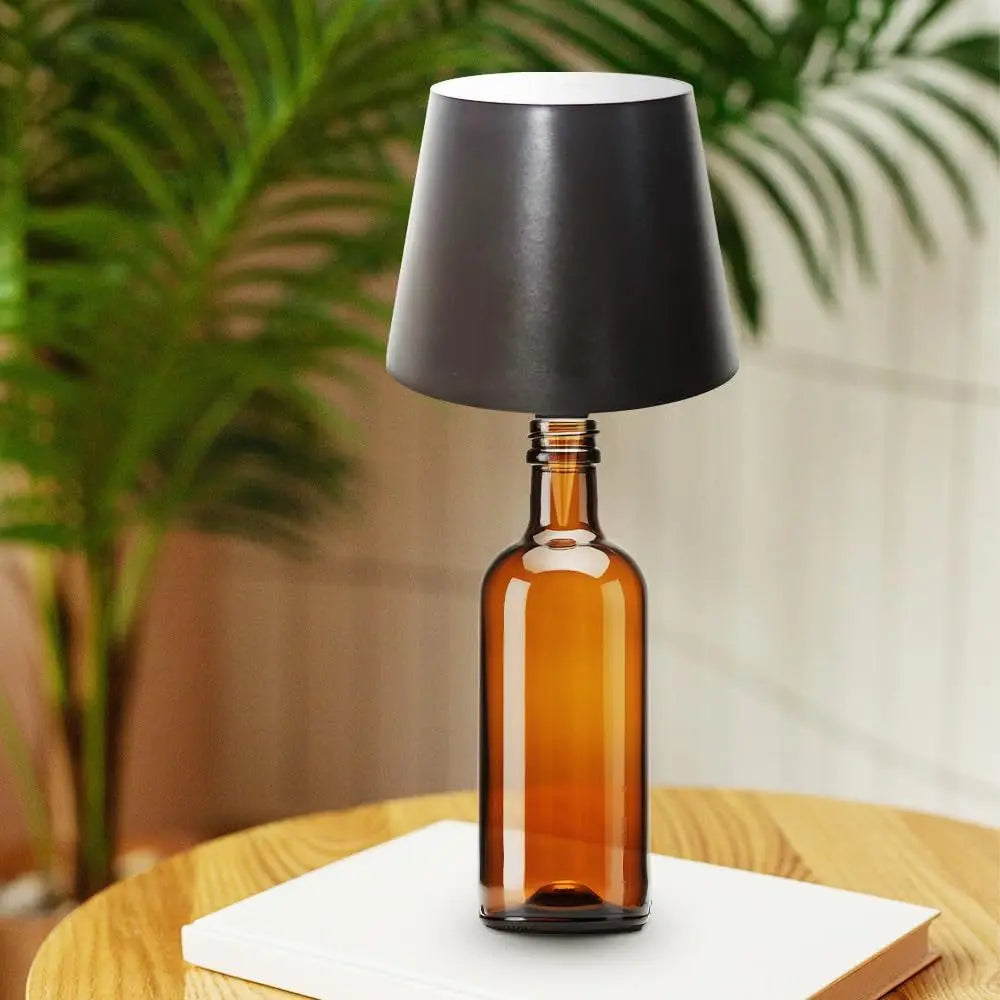 LED bottle table lamp