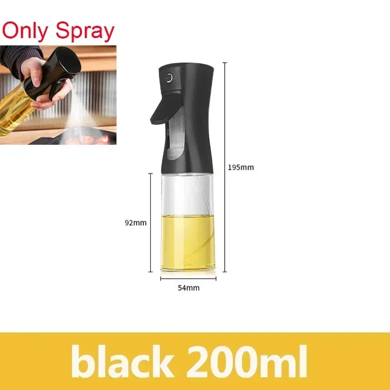 2 in 1 oil spray glass bottle