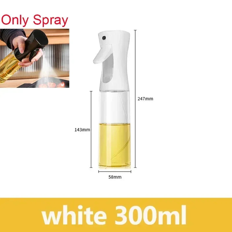 2 in 1 oil spray glass bottle