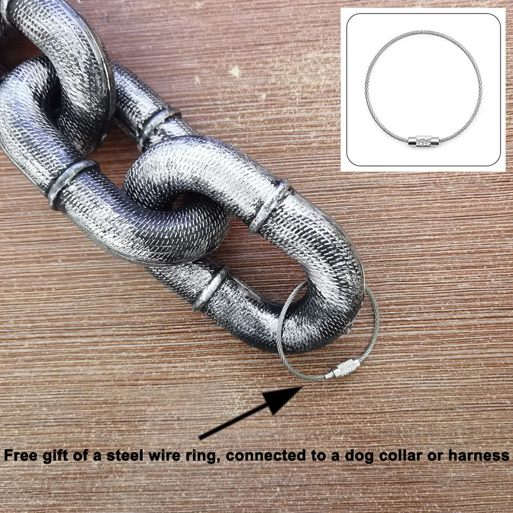Funny Huge Dog chain Leash