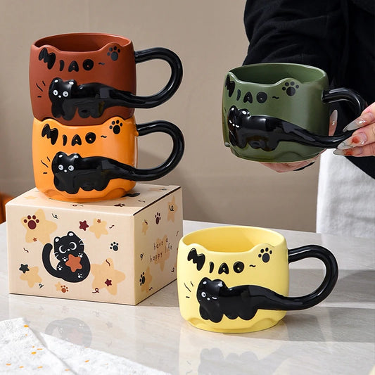 cat cat stacked cup