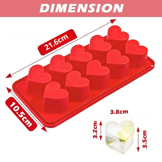 Ice Mold Heart-shaped