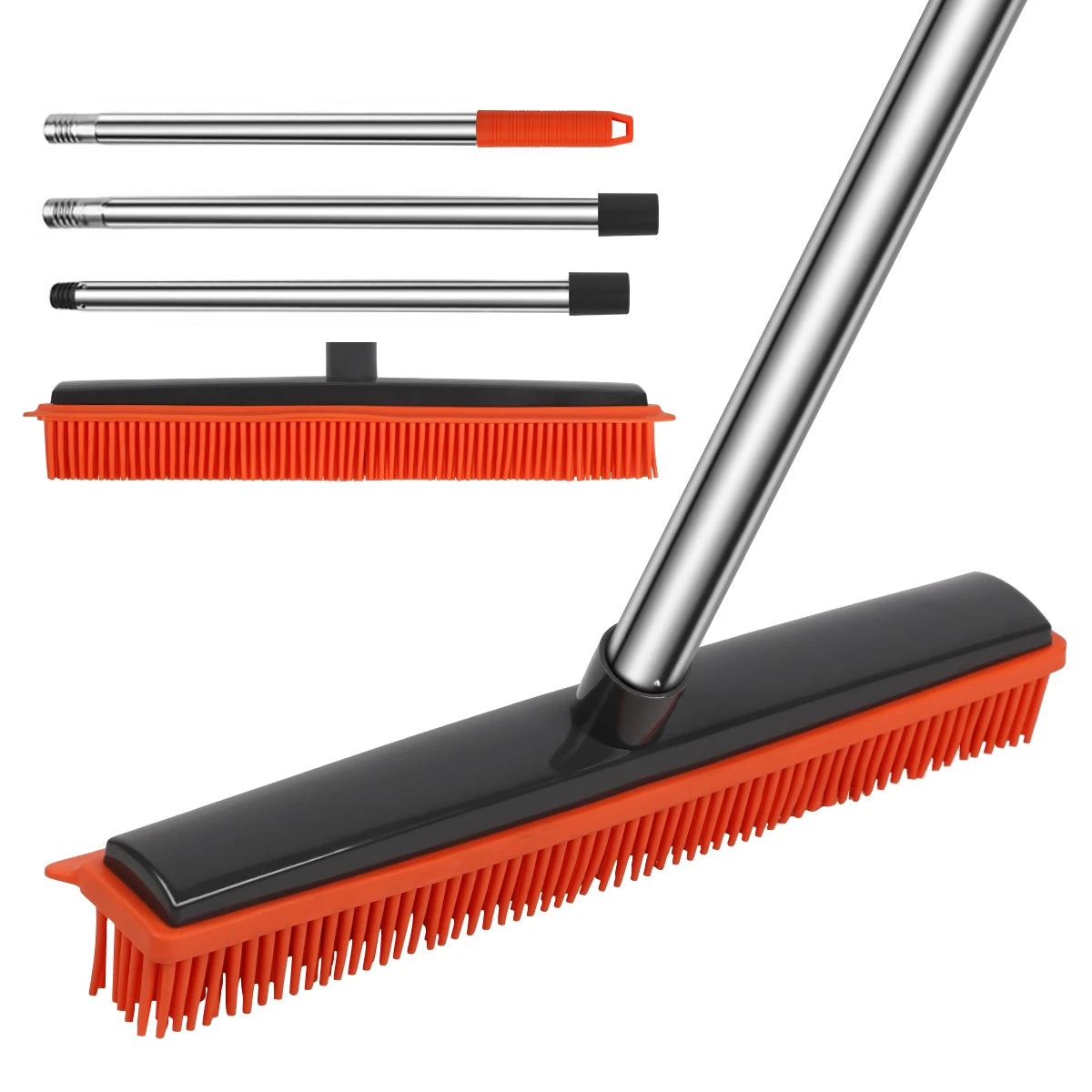 silicon hair removing broom for carpets