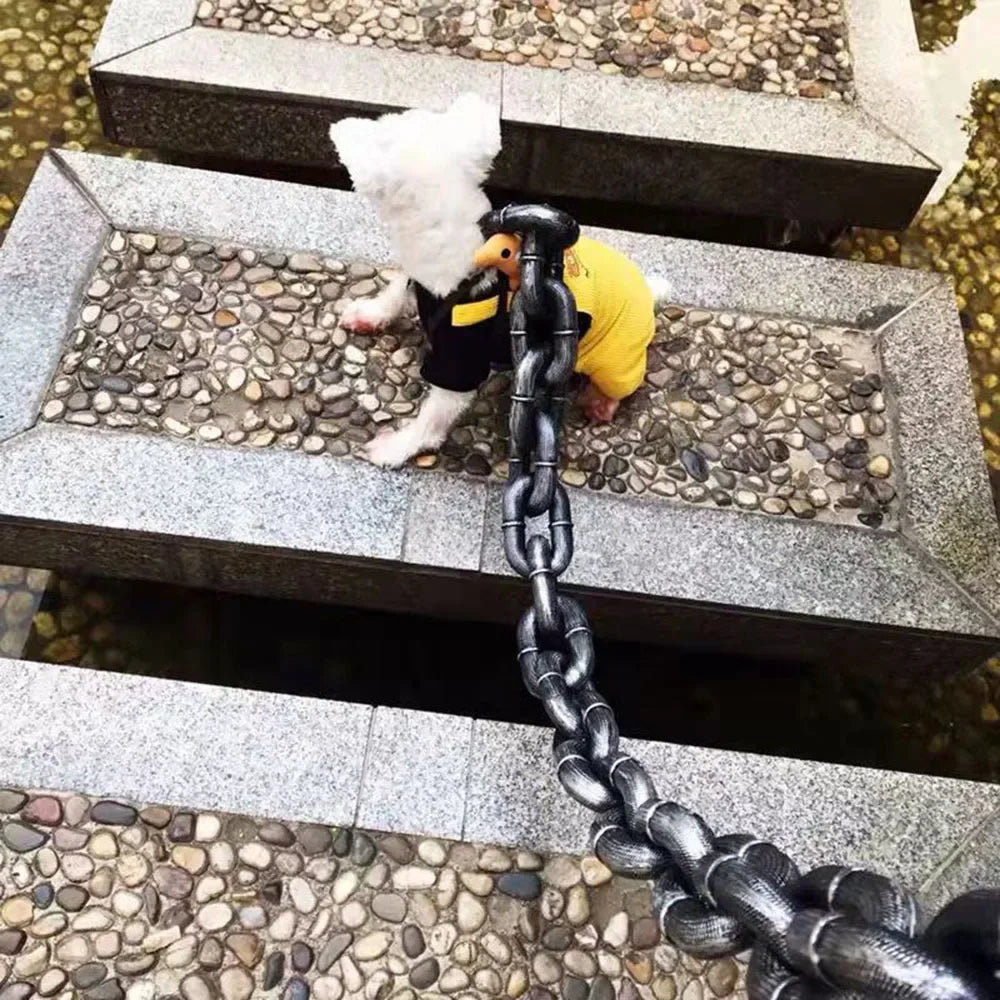 Funny Huge Dog chain Leash