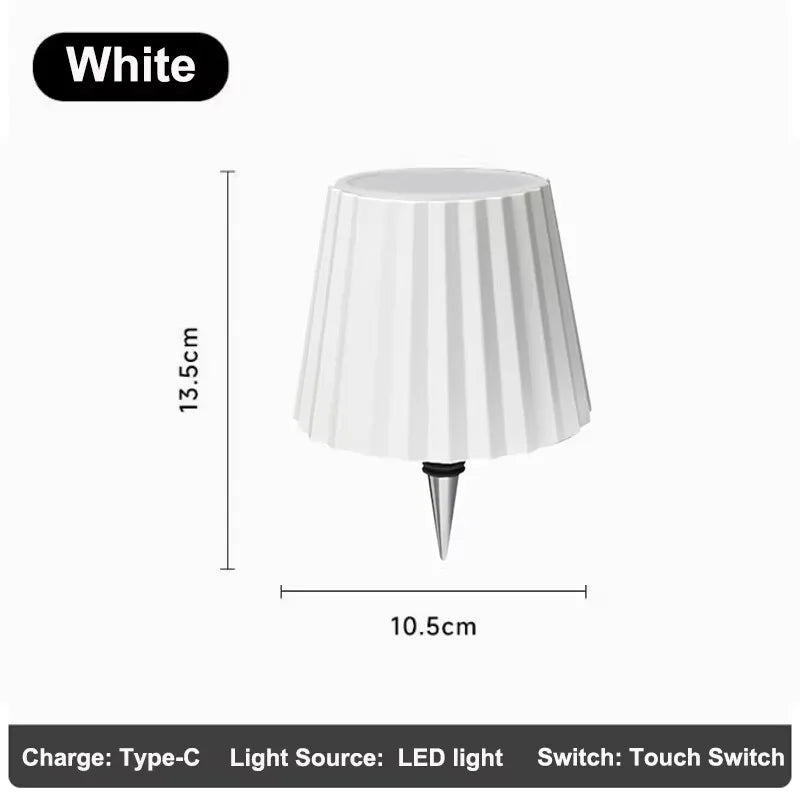 LED bottle table lamp