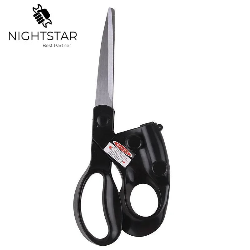 scissors with laser for perfect cuttings