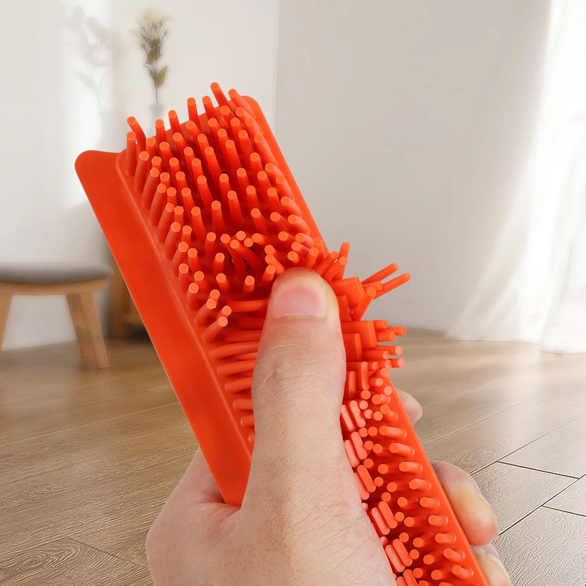 silicon hair removing broom for carpets
