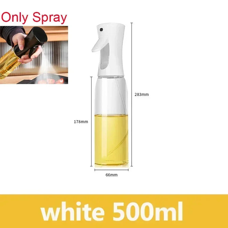 2 in 1 oil spray glass bottle