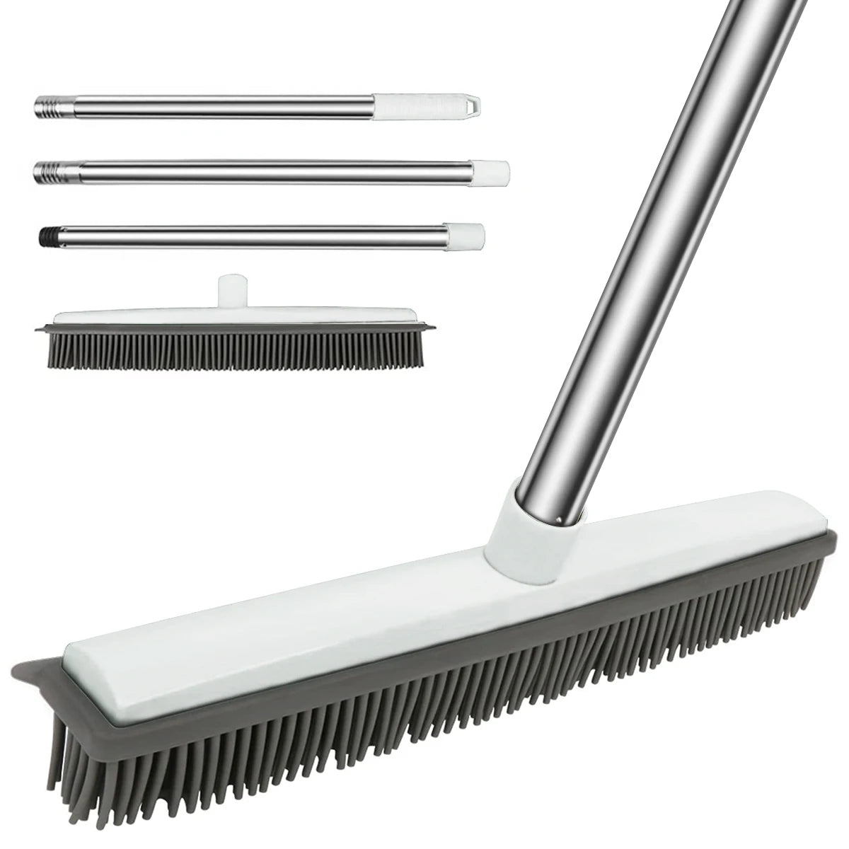 silicon hair removing broom for carpets