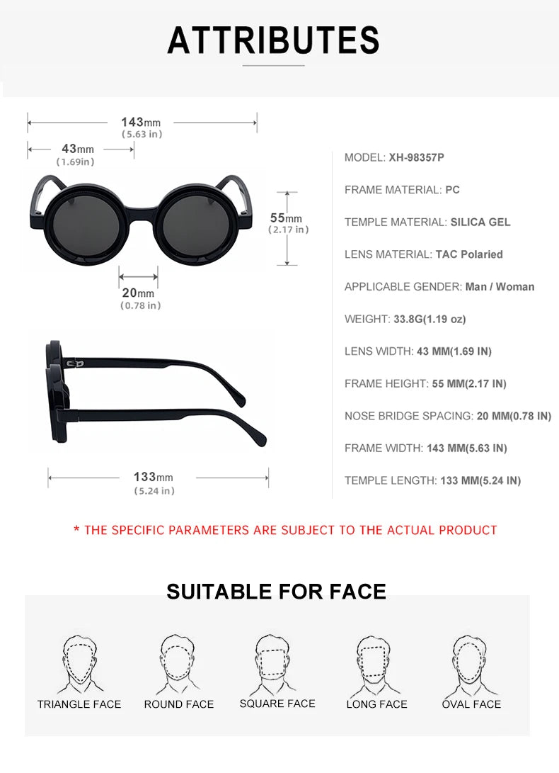 Adjustable Dimming Sunglasses