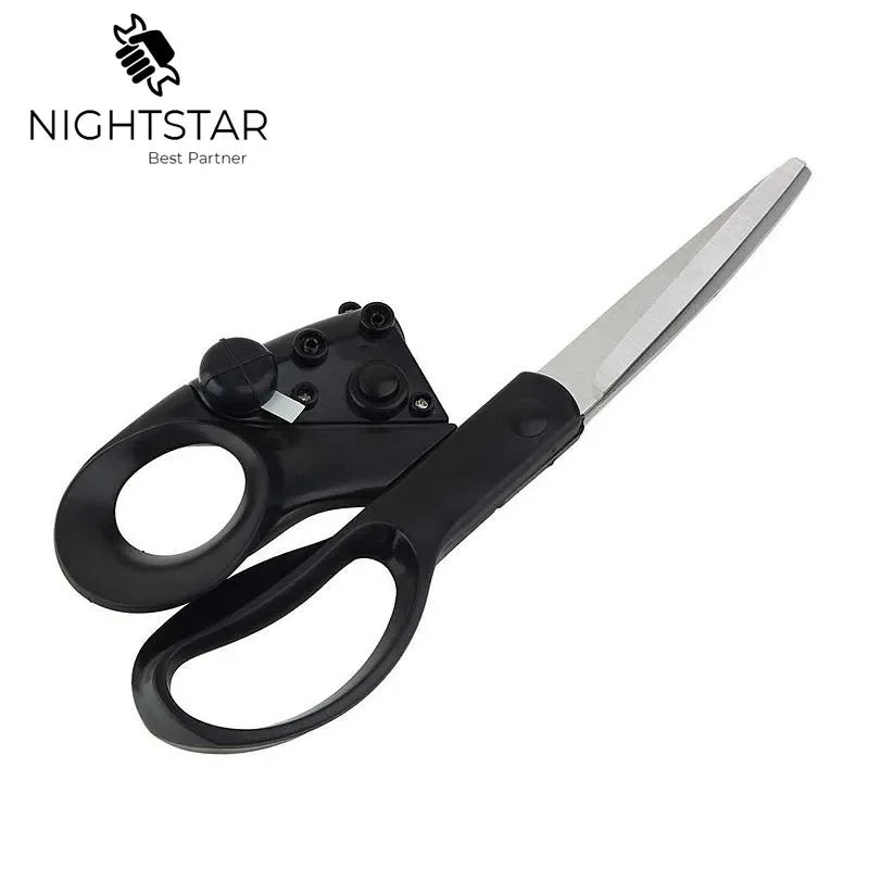 scissors with laser for perfect cuttings