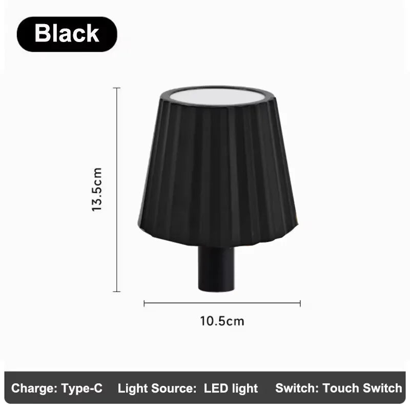 LED bottle table lamp